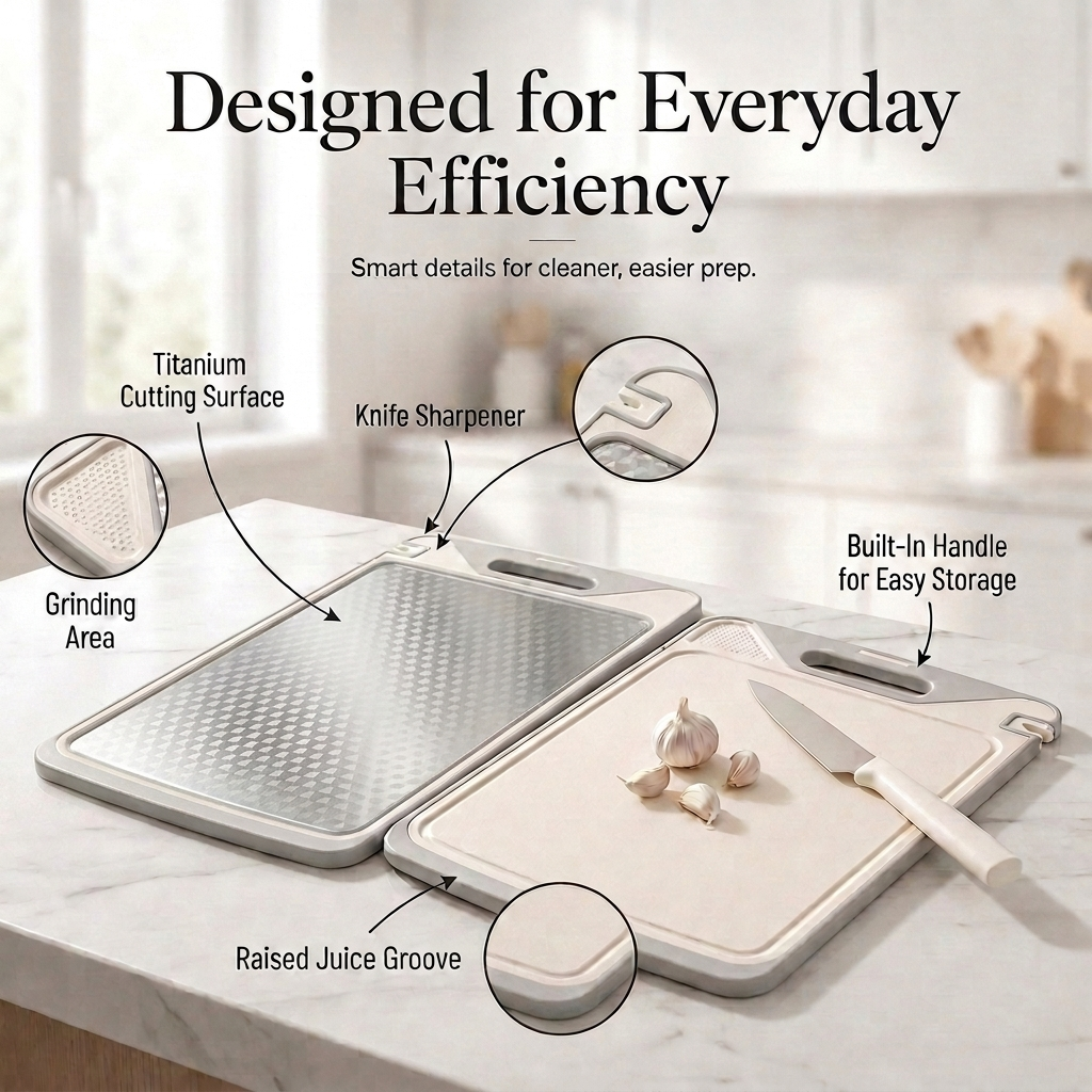Perpura™ Dual-Sided Cutting Board
